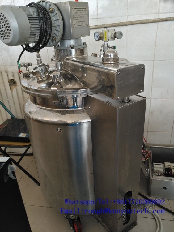 50 - 100 litri della gelatina di carro armato di fusione con il forte sistema di vuoto e della pagaia
