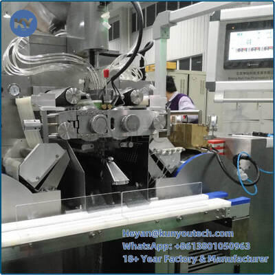 Qualità  20 kw Pharmaceutical Machinery For Soft Capsule Maker / Micro Oil Lubrication Fabbrica