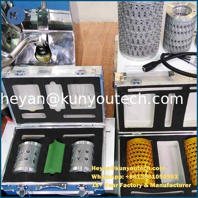 Qualità  High Precision Custom Copper Die Roll for Paintball Making and Soft Encapsulation Capsule Mold Fabbrica