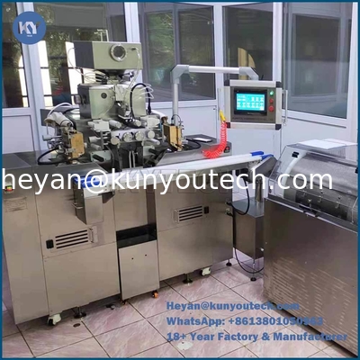 Qualità  Full Automatic Soft Capsule Making Machine with 10 Plungers and 43470pcs/hour Capacity for GMP Compliant Production Fabbrica