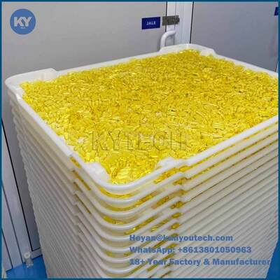 Qualità  ISO9001 PPE Plastic Drying Trays 75 * 55 * 5cm For Capsule Candy Fabbrica