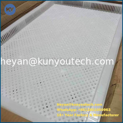 Qualità  Softgel Capsules Plastic Drying Trays High Temperature Bearing Customized Color Fabbrica