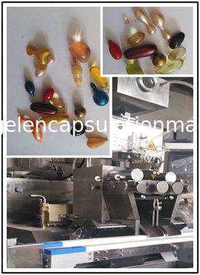 Linea farmaceutica a basso rumore di fabbricazione di incapsulamento di Softgel del macchinario per la capsula dell'olio