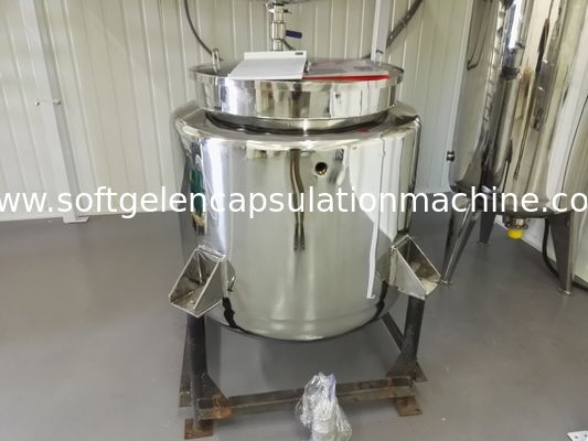 Carro armato di fusione della gelatina di Softgel con il serbatoio idraulico del controllo della temperatura con il gruppo di regolazione