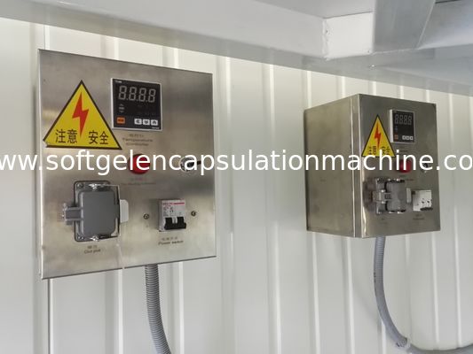 Carro armato di fusione della gelatina di Softgel con il serbatoio idraulico del controllo della temperatura con il gruppo di regolazione