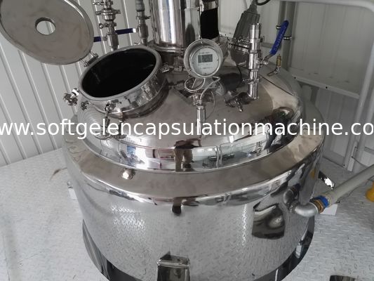 Carro armato di fusione della gelatina di Softgel con il serbatoio idraulico del controllo della temperatura con il gruppo di regolazione