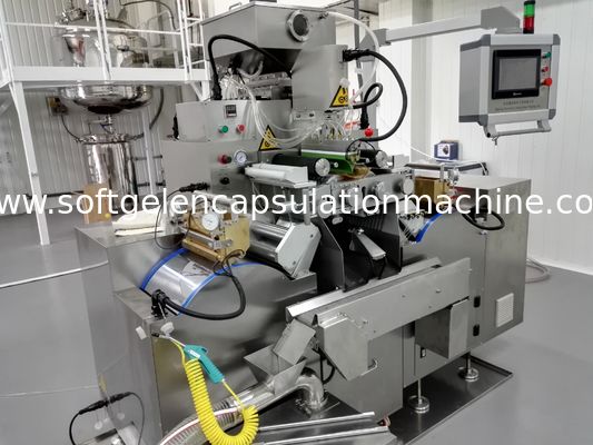 Capsula molle di acciaio inossidabile che fa macchina che riempie di olio di pesce, miele dell'ape, vitamina E
