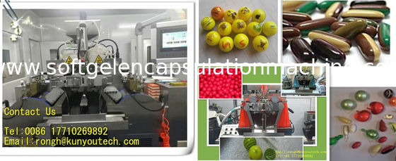 Macchinario farmaceutico elettrico per alimento/capsula di Softgel che fa macchina