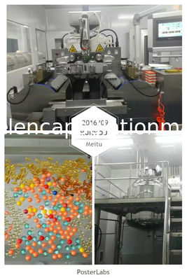 Capsula di Softgel che fa macchina con l'alto encapsulatuion efficiente per l'olio di CBD