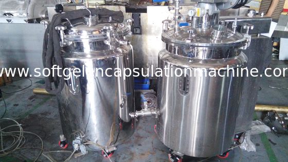 Vasca di decantazione mescolantesi inossidabile del carro armato del miscelatore 800L della gelatina con progettazione della piattaforma