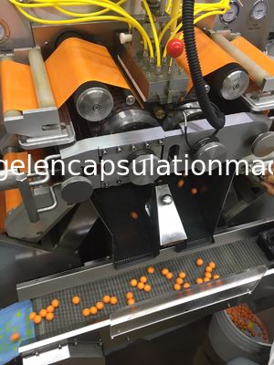 Tipo linea di produzione automatica della capsula della macchina molle di paintball rotolo a 4 pollici del rotolo S403 del dado