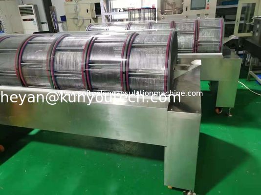 Essiccatore farmaceutico di caduta della macchina del piccolo ascensore facile del canestro con il sistema di riscaldamento