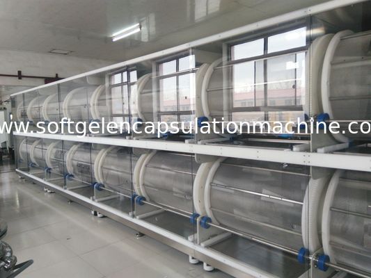 Convyer di raffreddamento di Dryer With della gelatina dell'asciugatrice della chiavetta molle di verdure di incapsulamento