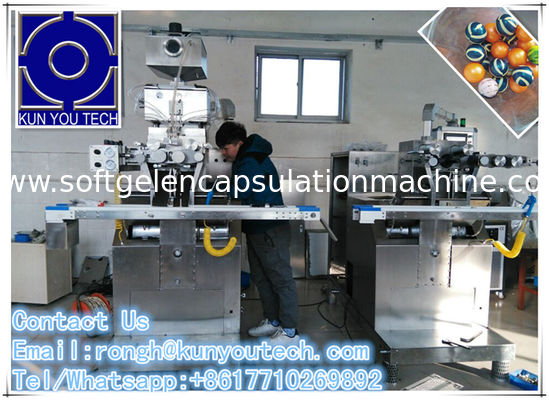 6" linea della macchina di incapsulamento di Softgel con l'alimentazione automatica al suolo, 880X640X1900mm