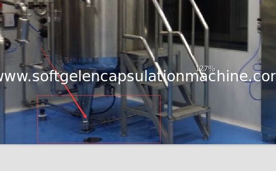 Carro armato di fusione di riempimento della gelatina dell'attrezzatura della capsula mobile dell'amido/gelatina disposta Melter