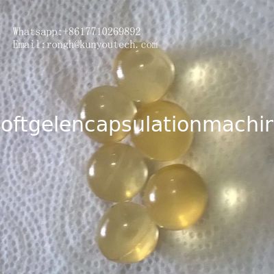 Mini Ball Seamless Softgel Machine, macchina molle della perla con il materiale di riempimento dell'olio