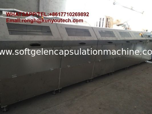 Convyer di raffreddamento di Dryer With della gelatina dell'asciugatrice della chiavetta molle di verdure di incapsulamento