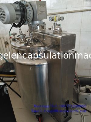 50 - 100 litri della gelatina di carro armato di fusione con il forte sistema di vuoto e della pagaia