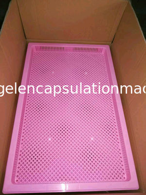 Softgel incapsula la temperatura elevata di secchezza di plastica dei vassoi che sopporta il colore su misura