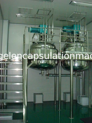 carro armato di fusione della gelatina 450L per il creatore dell'olio di pesce