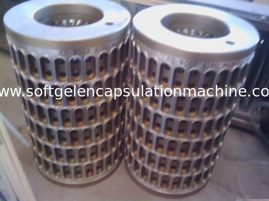 La muffa della capsula/muore Rolls per la macchina molle dell'incapsulamento della gelatina per Softgel ovale e oblungo