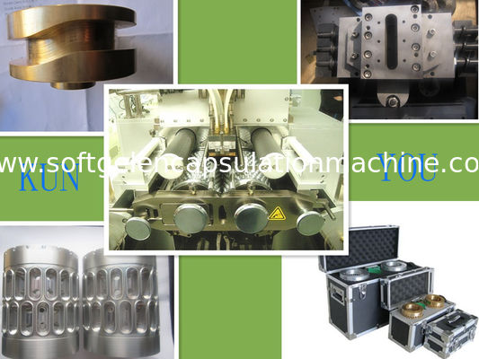 Gelatina macchina di fabbricazione/incapsulamento di Shell Paintball con l'essiccatore/diagnosi a distanza amorfi