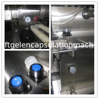 Macchina molle della capsula di gel della piccola area di carico di industria con micro lubrificazione