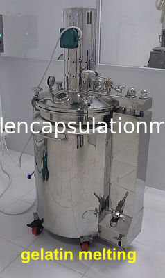 Macchina automatica di incapsulamento, doppia macchina della perla del carro armato di alimentazione di gravità