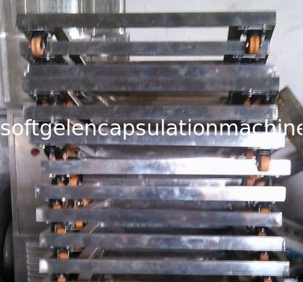 Vassoio e carrello di plastica del commestibile con la dimensione 750*550*45 per l'essiccamento nel discoult
