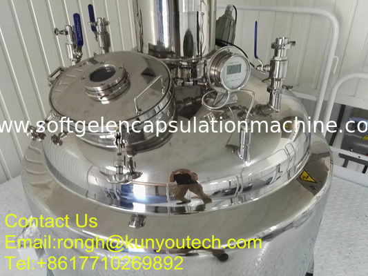Fabbrica di riempimento liquida dell'attrezzatura di incapsulamento di Softgel farmaceutica con controllo dello SpA