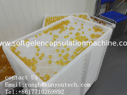 Vassoi asciugantesi di plastica bianchi del commestibile per le capsule ed il paintball di Softgel
