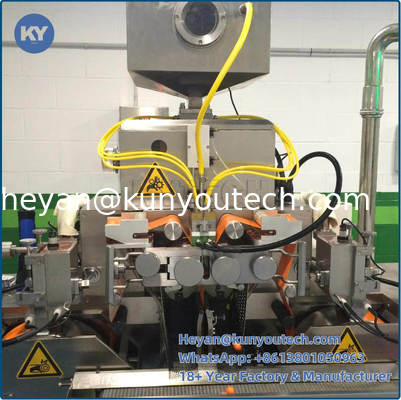 Macchina per la produzione di paintball SS304 ad alta efficienza con alimentazione automatica di medicinali per la produzione su larga scala