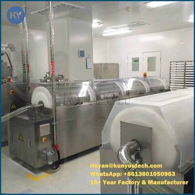 Controllo materiale del Plc di Dryer Ss 316 morbidi Td2 Td4 della chiavetta della gelatina del flusso d'aria del letto del condotto di scarico