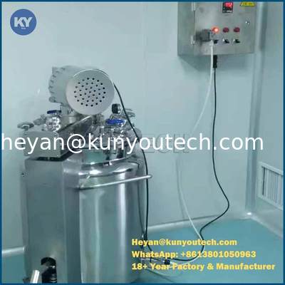 304 / 316 SUS che mescolano il carro armato di fusione della gelatina con il calibro/dispositivo di pressione