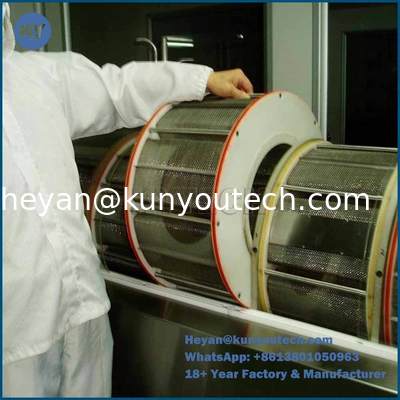 6 canestri ruzzolano vassoi di secchezza di plastica per l'essiccamento Softgel/paintball