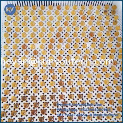 Vassoio di essiccazione in plastica per alimenti 762x495x55mm con resistenza da -40 a 140 gradi e struttura leggera per paintballs o capsule morbide