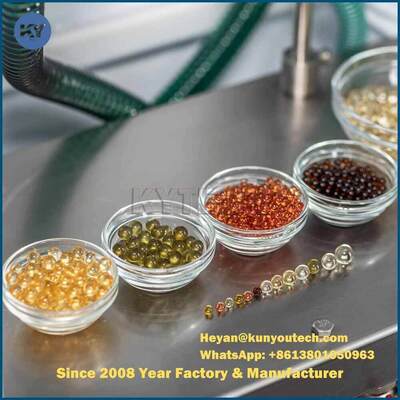 Macchina per softgel senza giunture 380V/50HZ con capacità di produzione di 54000 pezzi e dosaggio capsula 5~20 mg