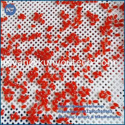 Vassoio di essiccazione in plastica per alimenti 762x495x55mm con resistenza da -40 a 140 gradi e struttura leggera per paintballs o capsule morbide