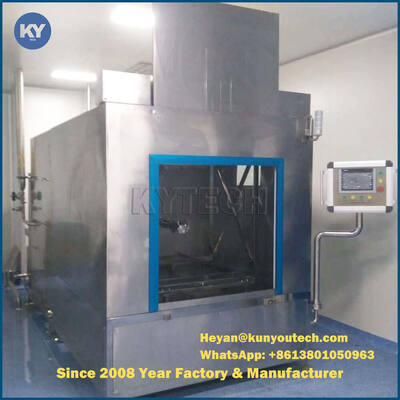 Automatica lavaggio preliminare, pulizia, risciacquo, sciacquo e processo di asciugatura