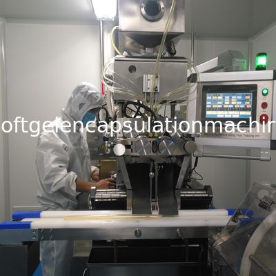Macchina automatica a 6 pollici Softgel di incapsulamento di alta precisione che fabbrica peso 900kg