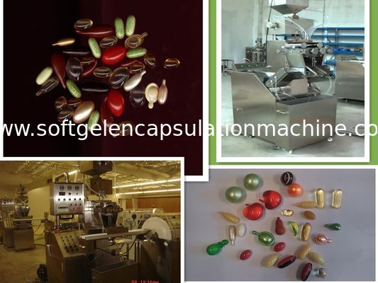 Macchina automatica di incapsulamento di Softgel con l'alimentazione al suolo