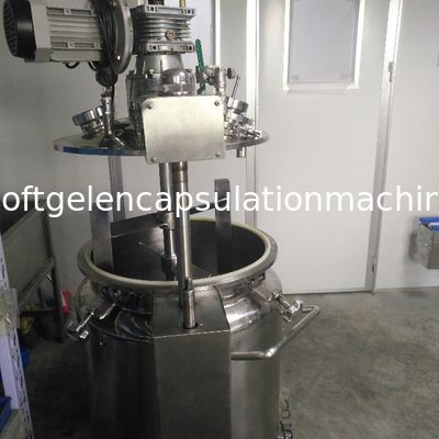 carro armato di acciaio inossidabile della gelatina del vegano 100L con la mescolatura funzione e del pulsometro