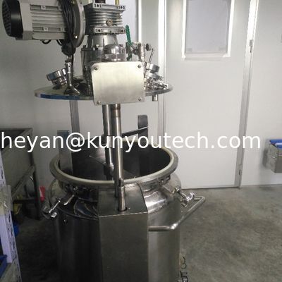 carro armato di acciaio inossidabile della gelatina del vegano 100L con la mescolatura funzione e del pulsometro