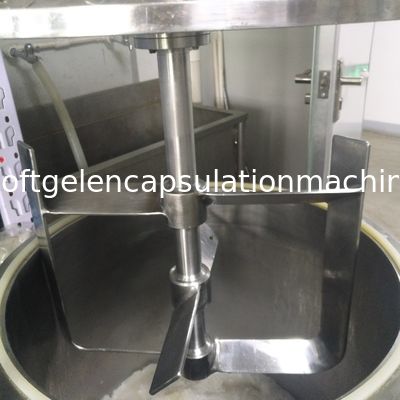carro armato di acciaio inossidabile della gelatina del vegano 100L con la mescolatura funzione e del pulsometro