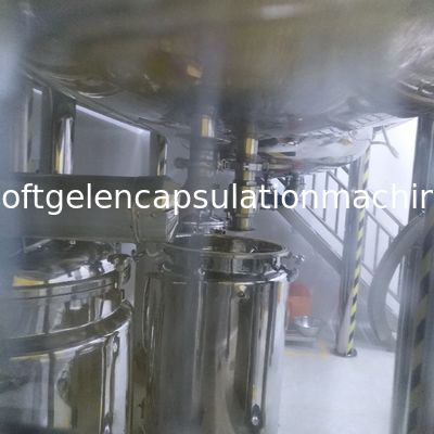 carro armato di acciaio inossidabile della gelatina del vegano 100L con la mescolatura funzione e del pulsometro