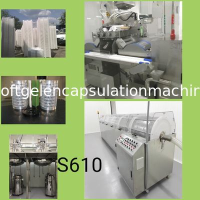 macchina medica di incapsulamento di Softgel della larga scala 20kw con lo SpA ed il touch screen