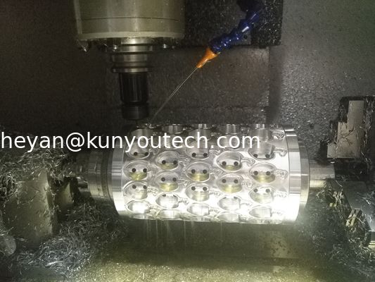 La muffa di alluminio compatta della capsula/muore Rolls per la macchina molle dell'incapsulamento della gelatina