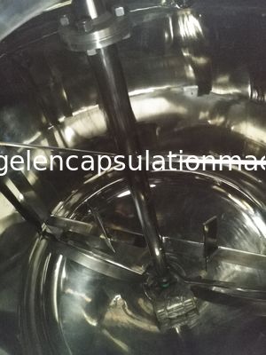 carro armato di vuoto di produzione della capsula del softgel per gelatina che si fonde, mescolantesi