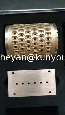 Il creatore di erbe Softgel della capsula di paintball muore lavorazione con utensili del rotolo con Al Injection Wedge