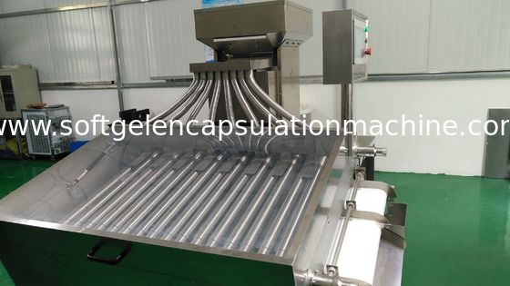 Macchina molle di incapsulamento della gelatina di acciaio inossidabile per la capsula oblunga ovale dell'olio di pesce/vitamina di forma